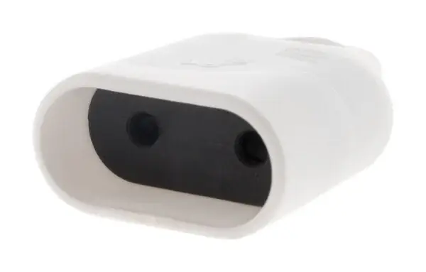 Fiche électrique femelle 2 pôles 6A - Blanc - 1380W ZENITECH Produit De Marque