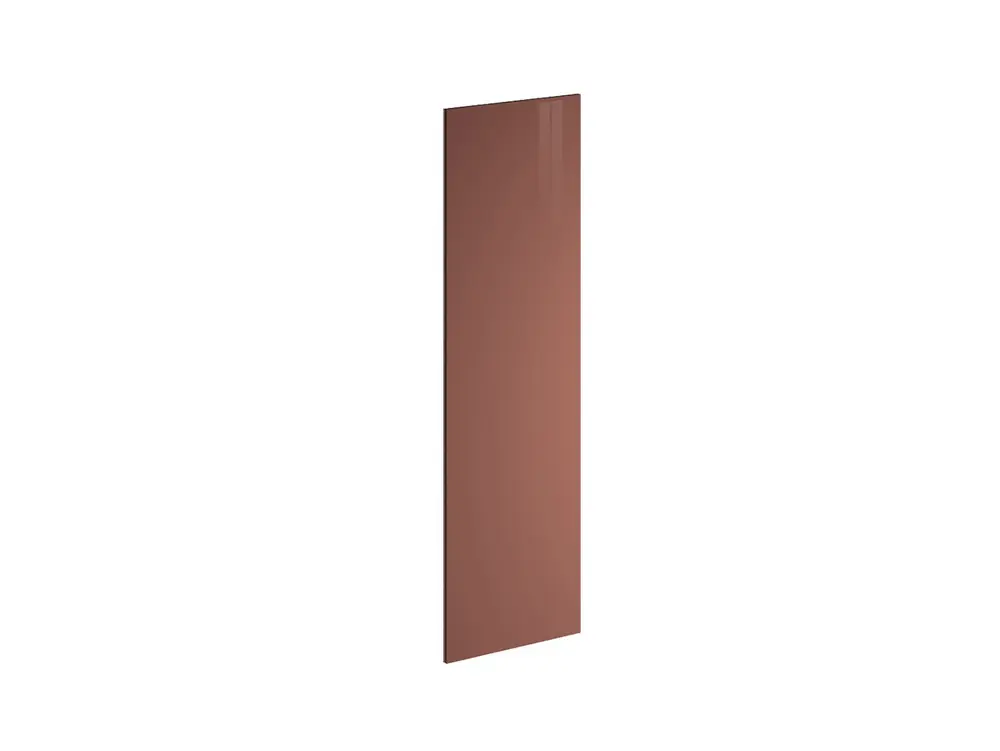 Prix Bas Joue de finition pour colonne Glossy terracotta brillant 200 x 57 cm OFITRES