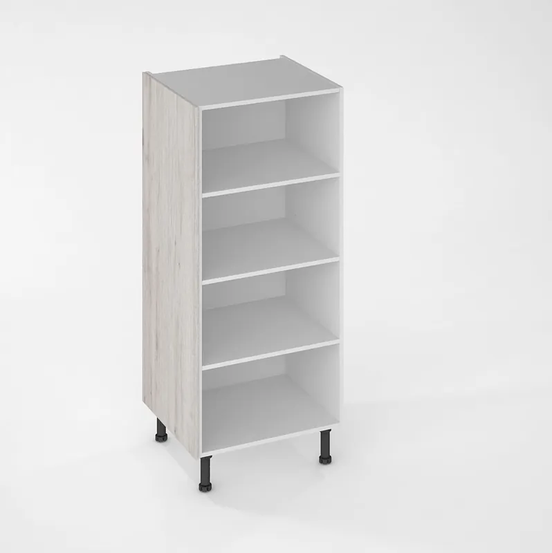 Acheter En Ligne Joue de finition effet bois clair pour demi-colonne de cuisine Nature syncron blanchi 130 x 57 cm OFITRES