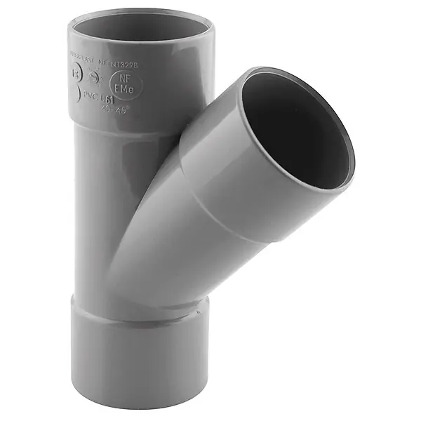 Culotte PVC évacuation 45 femelle/femelle - D.40 FITT Prix Promo