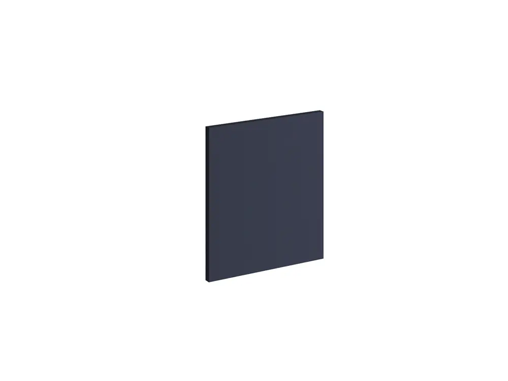 Super Prix Joue de finition pour meuble haut de cuisine Lotus bleu marine mat 35 x 31 cm OFITRES