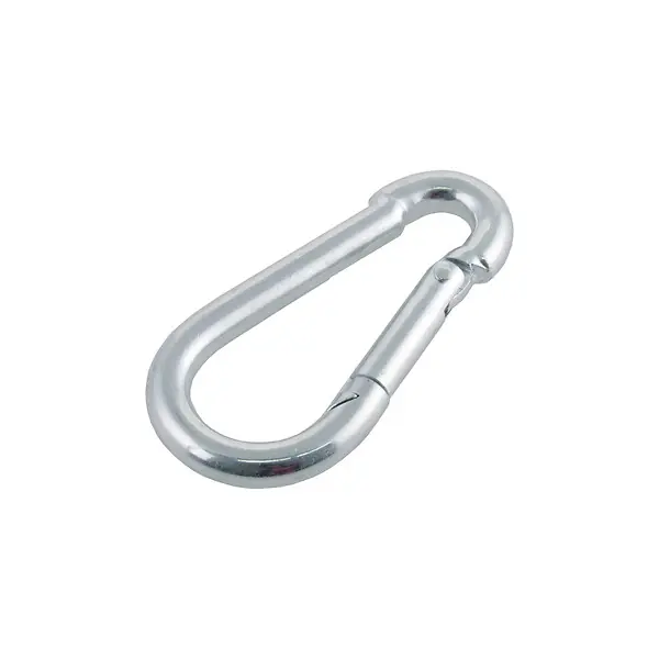 Mousqueton pompier en acier zingué 8x80mm SUKI Meilleure Vente