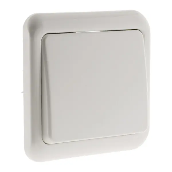 Promotion Interrupteur simple Antaria - Blanc - Zenitech