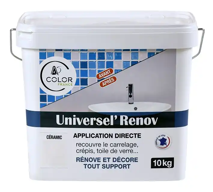 Super Prix UNIVERSEL RENOV BLANC CERAMIC 10kg COLOR FRANCE