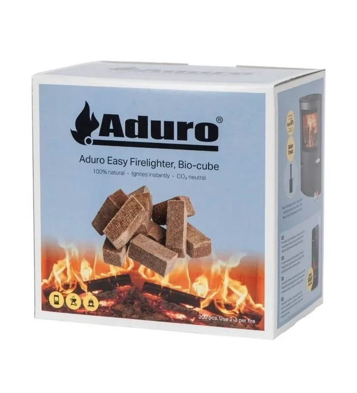 Prix Choc Allume feux en boite de 200 cubes ADURO