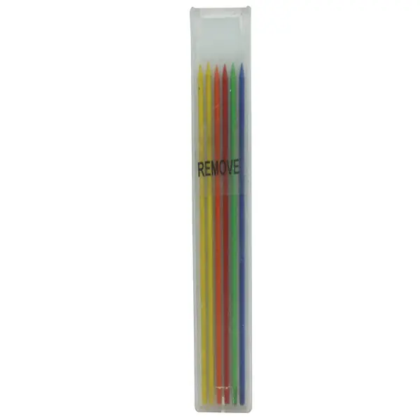 Jusqu'à Épuisement Des Stocks Mines grasses 2B pour porte-mine - Assorties - 6 pièces MEKANO