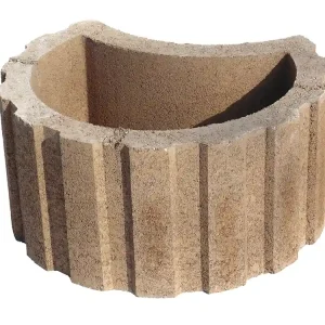 Prix Choc Taludécor diamètre 50cm hauteur 24cm ocre