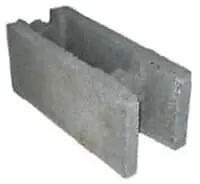 Bloc à bancher béton - 20x20x50cm Achat Immédiat
