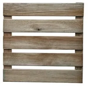 Dalle terrasse bois Lara 40x40cm - Ep.24mm CERLAND Offre Spéciale