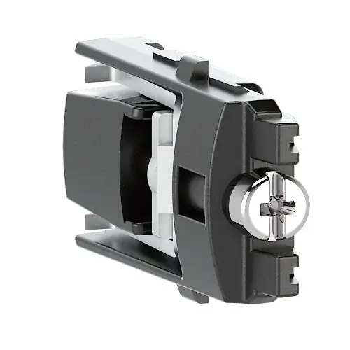 Griffe Rapido profondeur 40mm - Plastique - Noir - pour fixation Dooxie en rénovation LEGRAND Dernière Chance