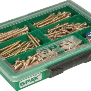 Commander Vite Coffret vis tête fraisée PZ 245 pièces SPAX