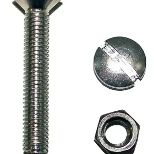 Acheter En Ligne 6 boulons tff acier zingué 6x40mm