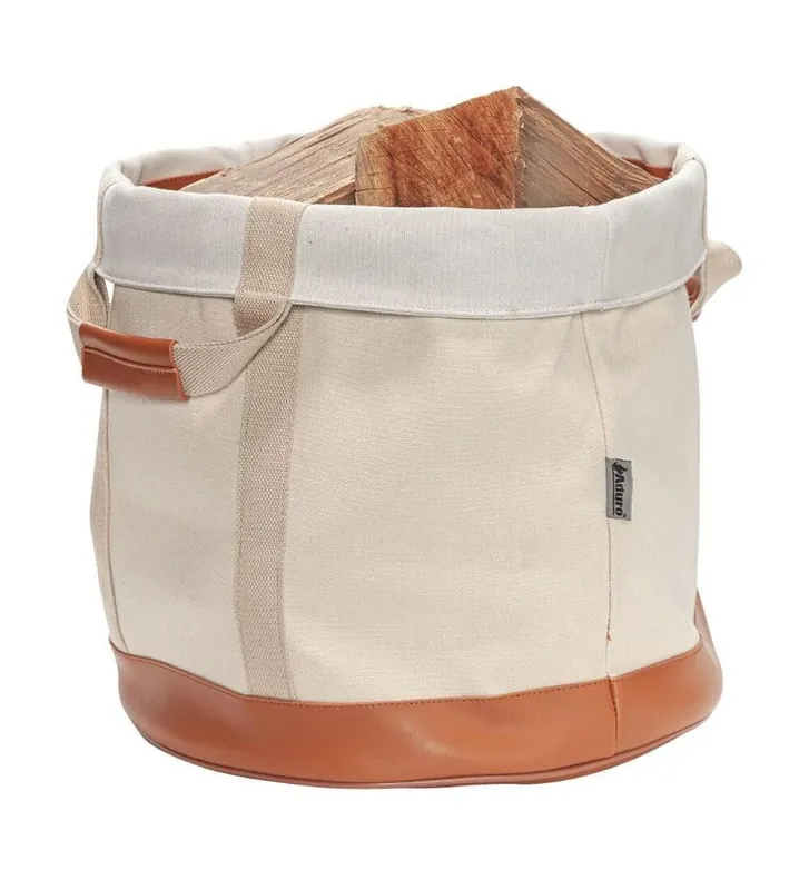 Sac à bûche cuir Proline beige ADURO Nouvelle Collection