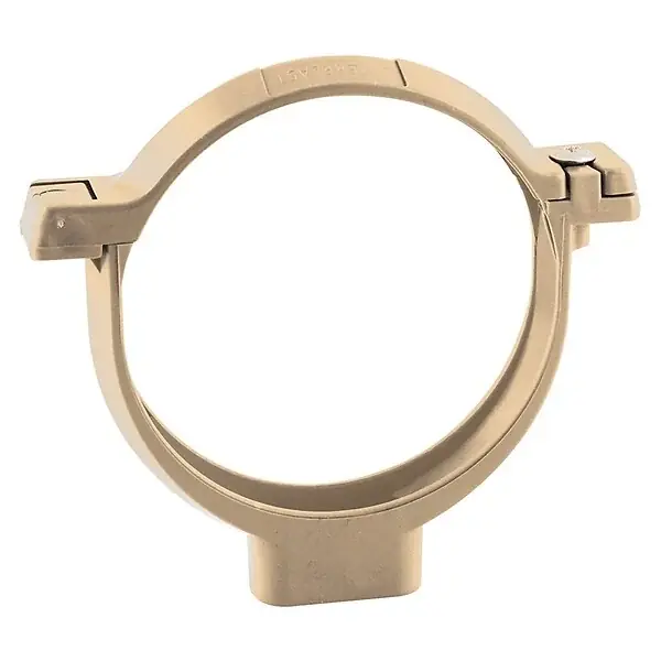 Offre Spéciale Collier de fixation à vis - PVC rigide - Diam.80mm - Sable FITT