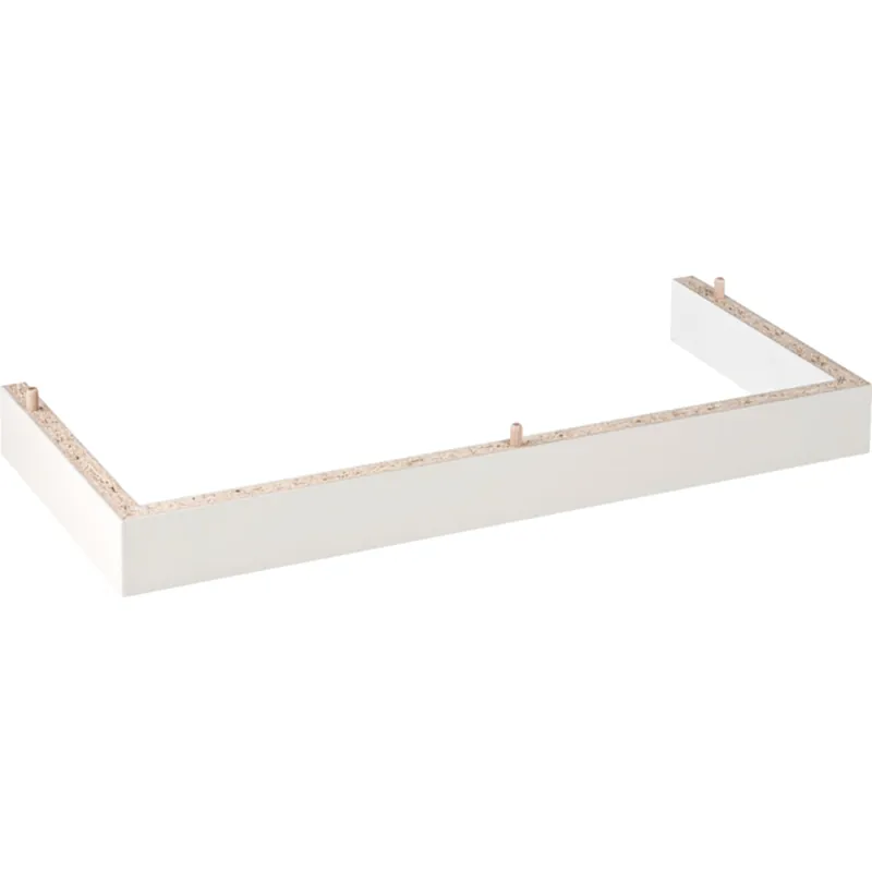 Expédié Aujourd'hui Réhausse habillage 8cm Linéo blanc GEBERIT