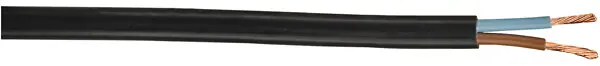 Commander Vite Câble électrique H03VVH2-F Noir 2x0.75mm² NEXANS