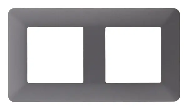 Double plaque de finition - Titanium - Artezo ZENITECH Meilleure Vente