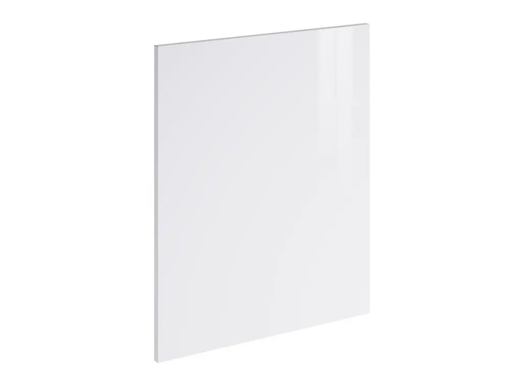 Joue de finition pour meuble bas de cuisine Glossy blanc polaire brillant 70 x 57 cm OFITRES Prix Réduit
