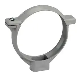 Collier de fixation PVC gouttière DN80 - Gris clair WAVIN Vente Flash