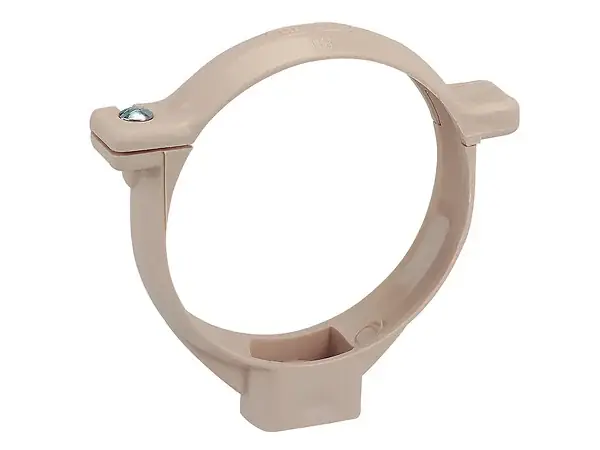 Nouvelle Collection Collier fixation gouttière DN80 - Sable WAVIN