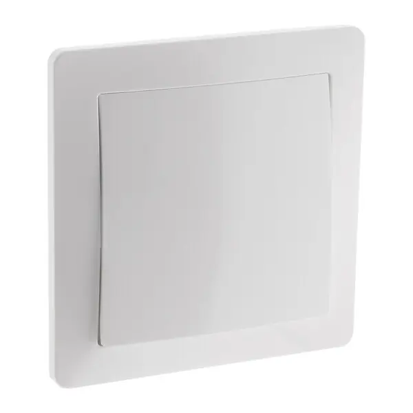Haute Qualité Bouton poussoir à voyant 10A - Blanc - Orys - Zenitech