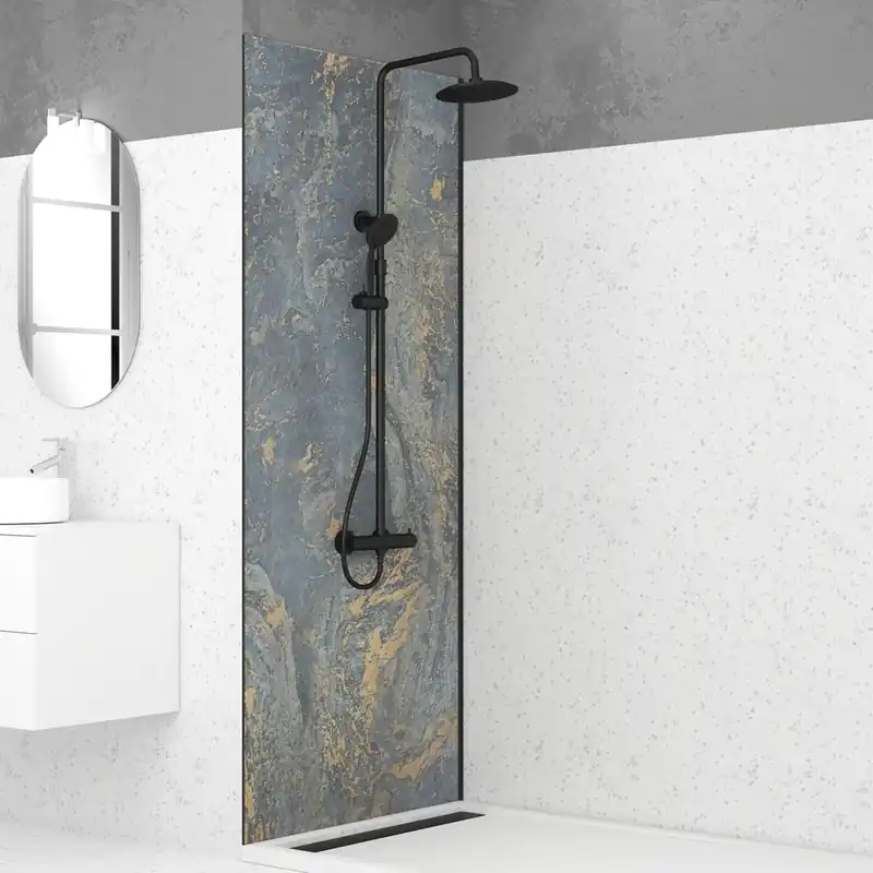 Offre Exclusive Panneau mural de douche pierre Homestone Venus 90 x 210 cm AURLANE