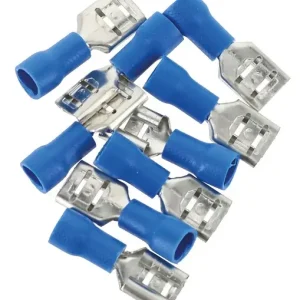 Acheter En Ligne 10 cosses plates femelles - 6,3mm - Raccord électrique RONDY