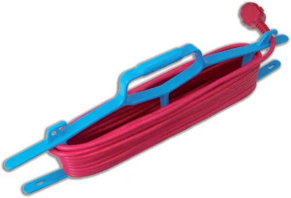 Enrouleur de câble - 10m - 2 prises IP44 ELECTRALINE Prix Cassé