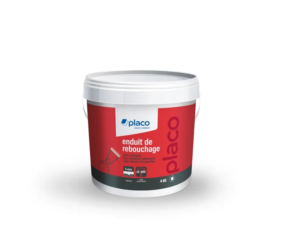 Enduit de rebouchage prêt à l‘emploi - 4 kg - Placo® Offre Du Jour