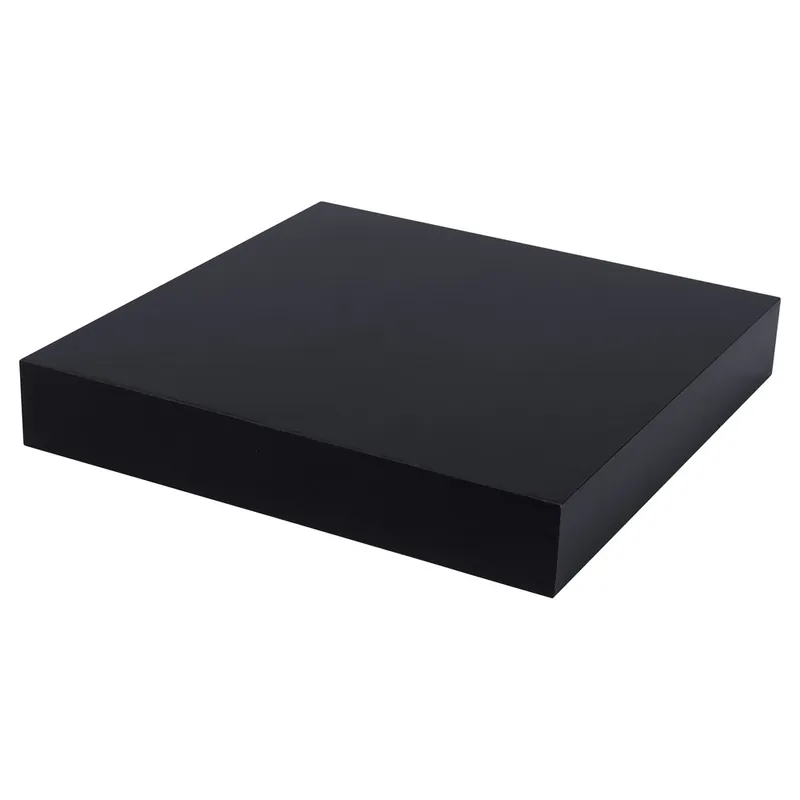 Tablette XL4 noire 235 x 235 x 38 mm DURALINE Offre Exclusive