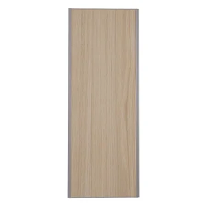 Acheter En Ligne Porte de placard Chêne Naturel Profil gris H 248,5 x L 62,2 cm YNGENIO