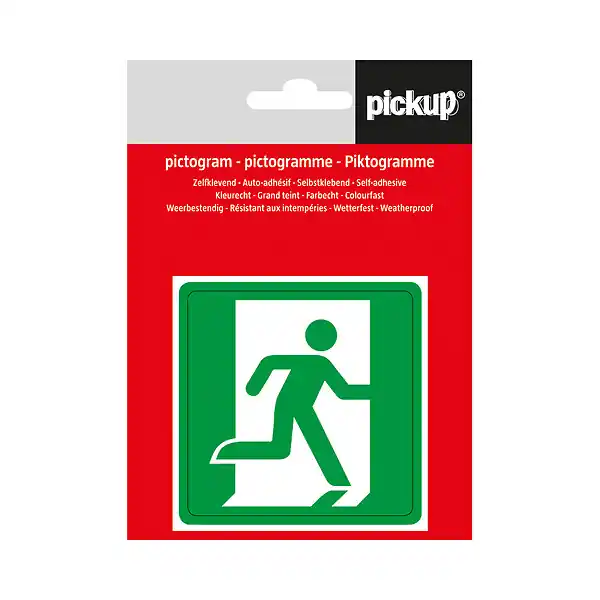 Picto 7.5x7.5cm Direction sortie droite PICKUP Prix Promo