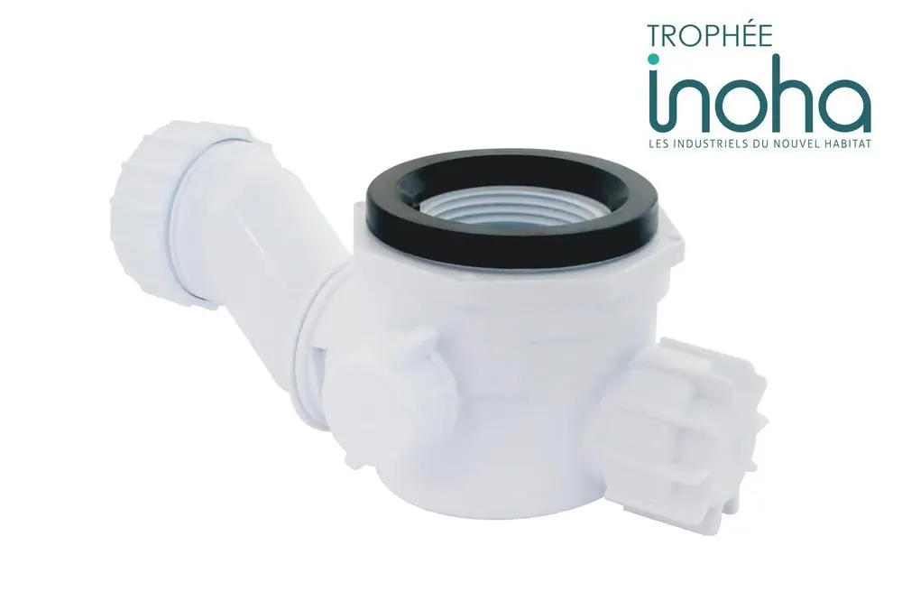 Vente Directe Siphon de lavabo gain de place Malin SOMATHERM