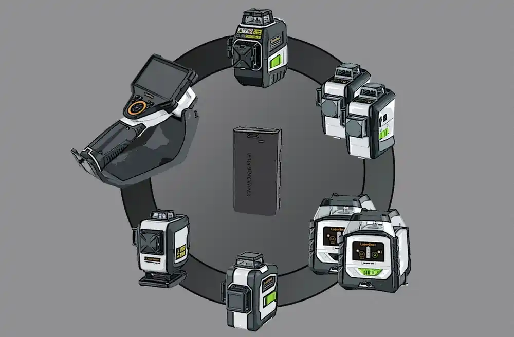 Certifié Batteries lithium-ion - LASERLINER