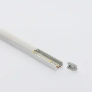 Commander Vite Profilé de ruban LED aluminium 1m en saillie GEFOM