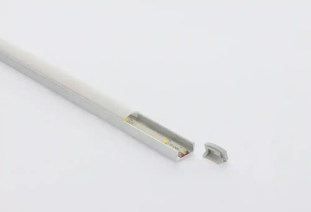 Commander Vite Profilé de ruban LED aluminium 1m en saillie GEFOM
