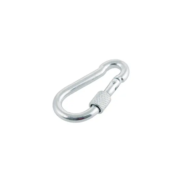 Super Prix Mousqueton pompier sécurité en acier zingué 8x80mm SUKI