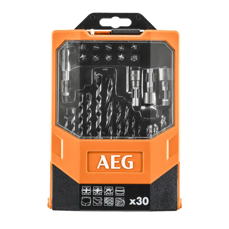 Coffret Access 30 Pièces AEG pour perçage et vissage Soldes