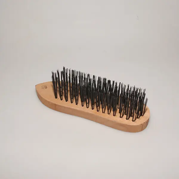 Bon Marché Brosse manuelle acier forme violon 210x170x35mm SEA