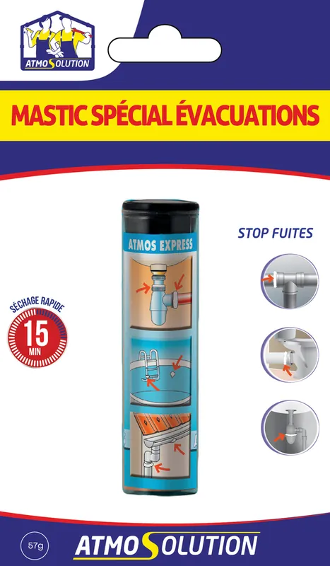Mastic spécial évacuations ATMOS Super Prix