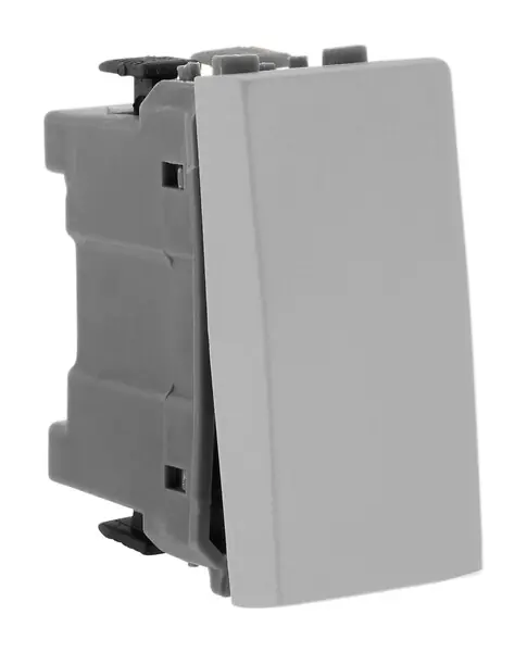 Promotion Saisonnière Va-et-vient demi module - Simplea - Silver - 10A