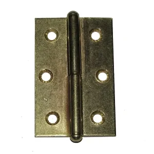 Meilleur Prix 2 paumelles de meuble 50x40 g laitonne V-WAX