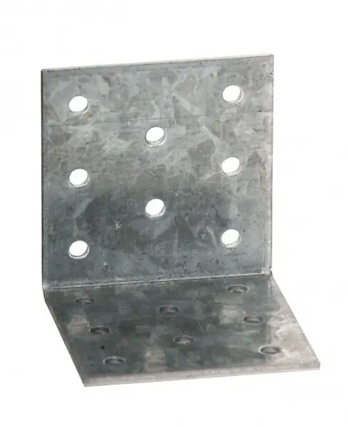 Pas Cher Équerre simple acier galvanisé ES10/60 60x60x60mm SIMPSON