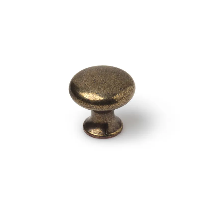 Commander Maintenant Bouton de meuble classique vieux laiton 25 mm REI