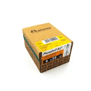 Haute Qualité Vis menuiserie tête fraisée Pozidriv 4 x 35 mm par 500 MUSTAD