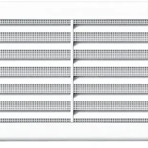 Grille d‘aération 50cm² 61x130mm avec moustiquaire AUTOGYRE Authentique