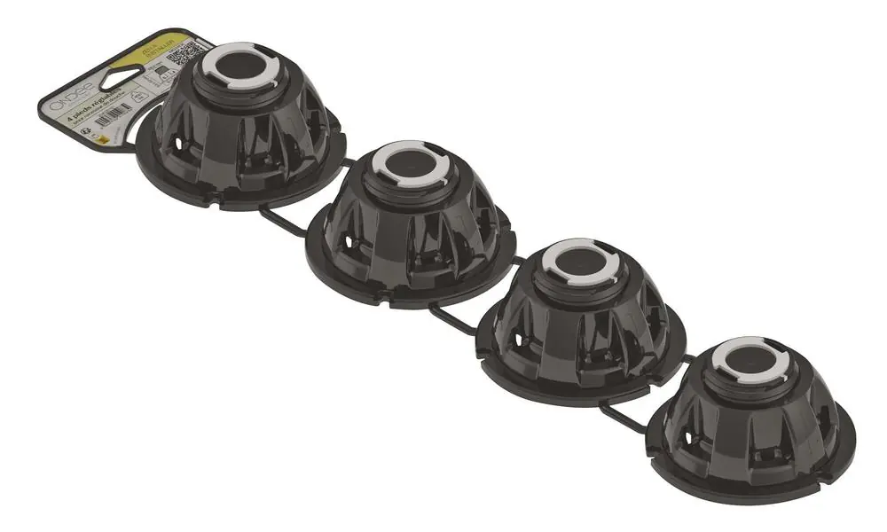 Prix Réduit Pieds de receveur de douche extraplat 53-92 mm par 4 SOMATHERM