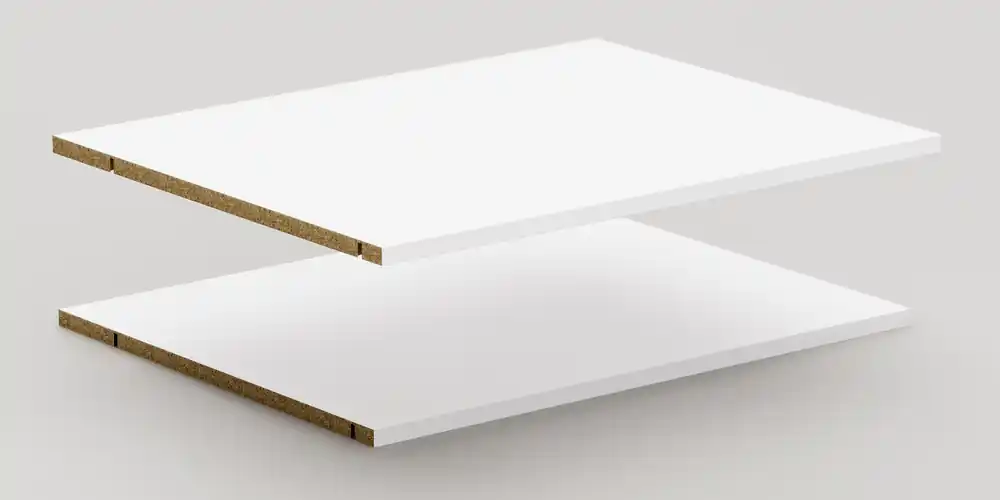 Kit Creo 2 étagères blanc 750 mm OFITRES Soldes