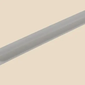 Satisfait Ou Remboursé Profil de départ clic PVC - Gris métallisé - L.260cm DUMAPLAST