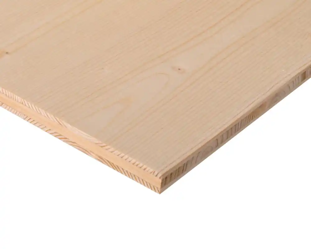 Panneau 3 plis bois épicéa - 19 x 1250 x 2500 mm - TILLY Seulement Aujourd'hui
